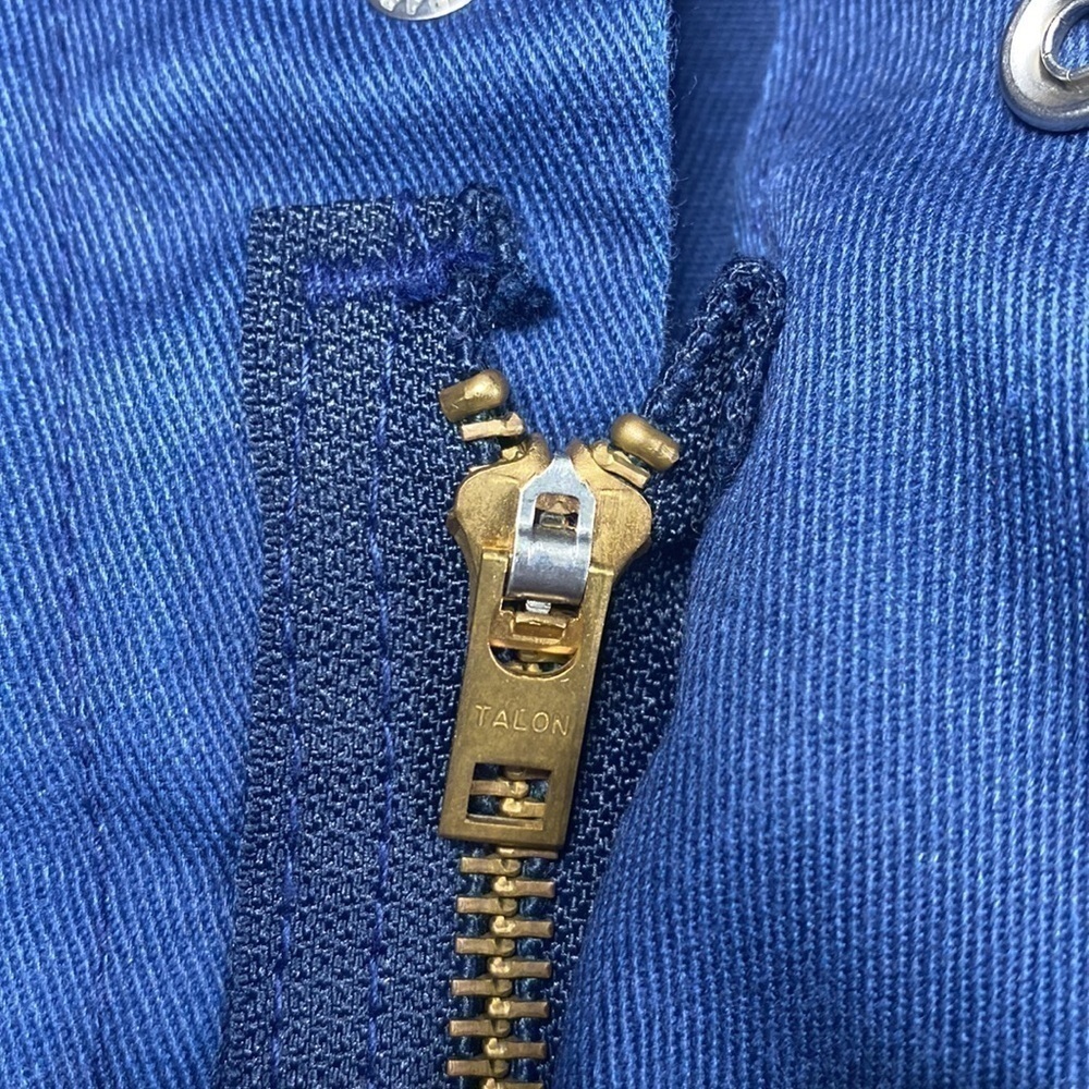 Vintage Key Imperial Blue Coveralls USA Workwear Mechanic Size 44 Long - Picture 9 of 10